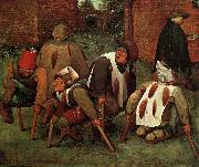 Pieter Bruegel the Elder The Cripples Sweden oil painting artist
